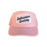 PINK RETRO TRUCKER HAT