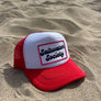 SALTWATER SOCIETY RETRO PATCH TRUCKER HAT