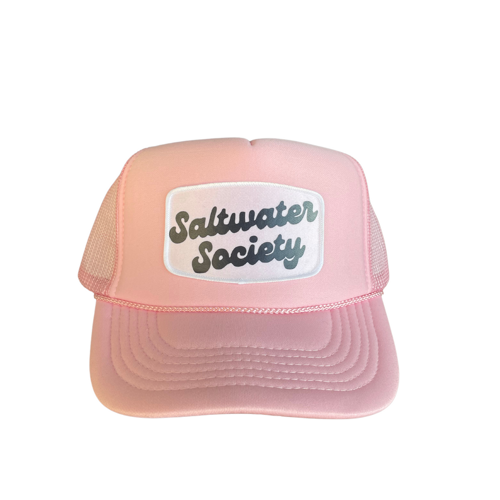 PINK RETRO TRUCKER HAT