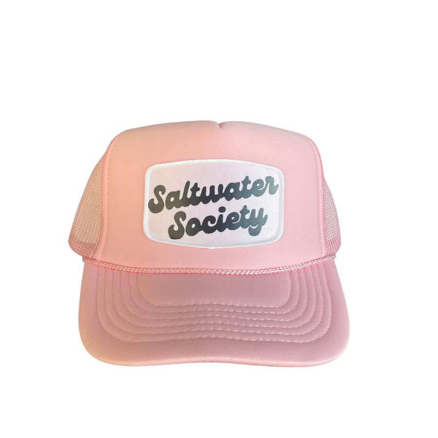 PINK RETRO TRUCKER HAT