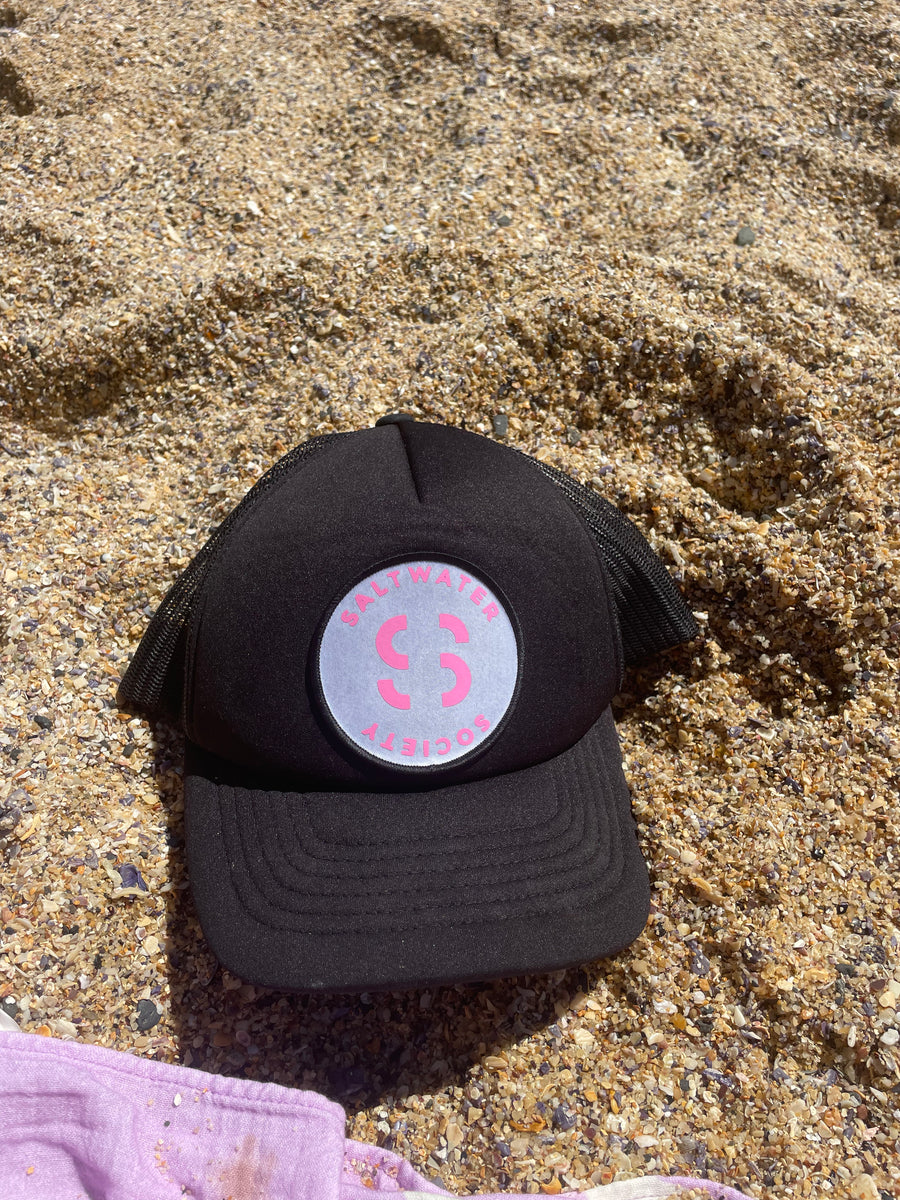 SALTWATER SOCIETY PATCH LOGO HAT